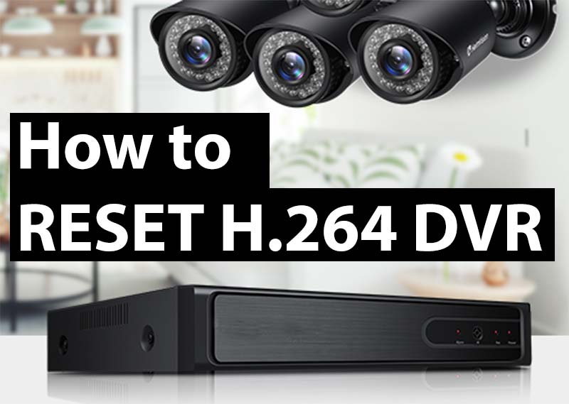 Authorized DVR password reset service